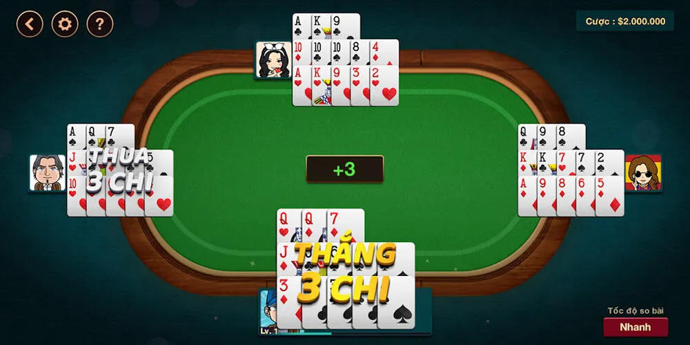 Học hỏi các chiến thuật chơi Mậu binh 009game thắng lớn